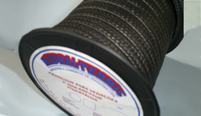 Gaxeta PTFE Grafitado H7070 Gaxeta PTFE Grafitado H7070