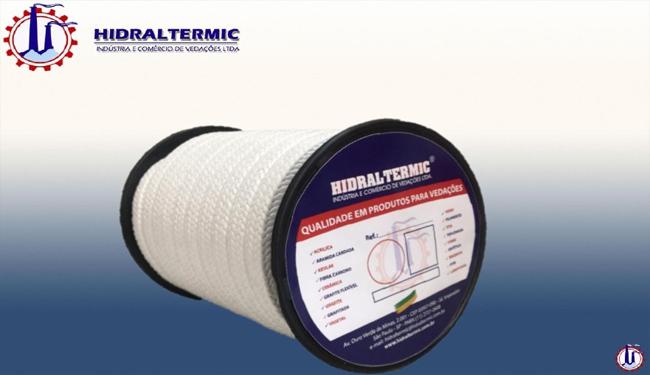 Gaxeta de PTFE Puro Seca