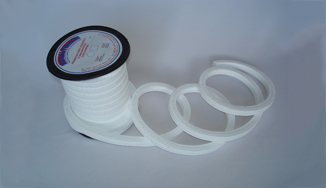 Gaxeta de PTFE Puro Seca